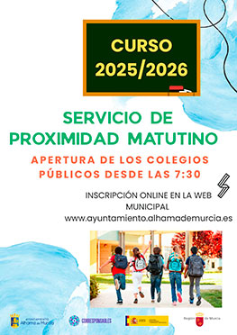 Servicio Municipal de Proximidad Matutino. Curso 2024-2025 