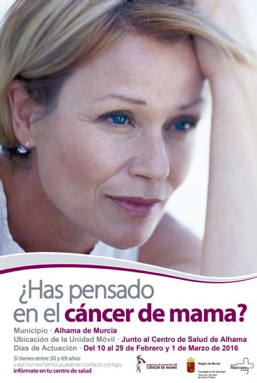 Programa de prevencin del Cncer de Mama, del 10 de febrero al 1 de marzo