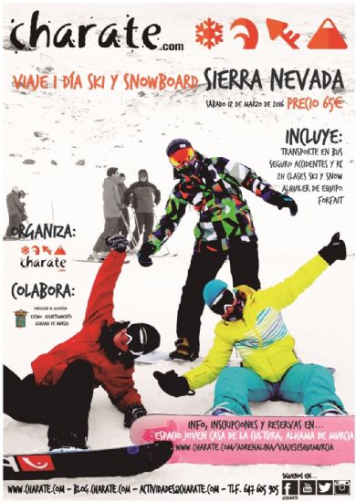 Viaje a Sierra Nevada para esquiar o practicar snowboard