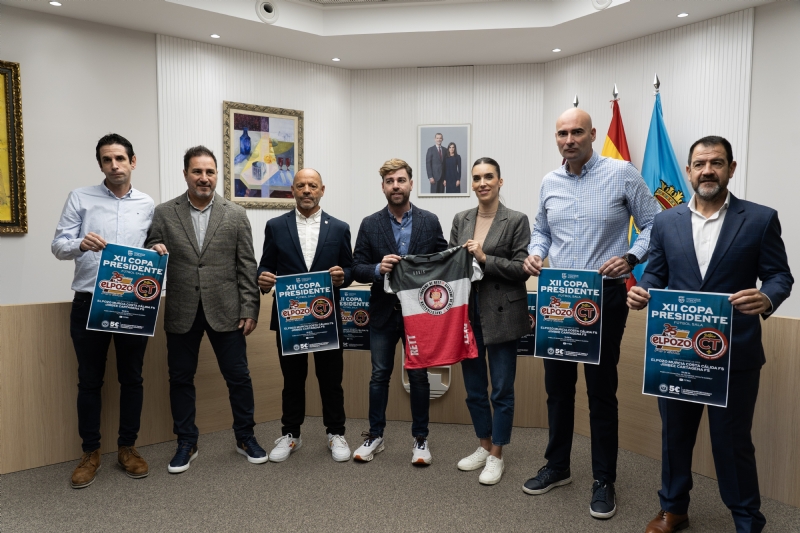 Importante final de la XII Copa Presidente de Ftbol Sala en Alhama de Murcia a beneficio de la Asociacin Princesa Rett