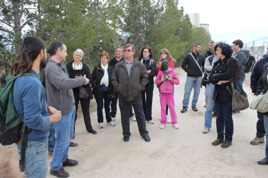 Representantes de diferentes Asociaciones de Alhama de Murcia visitan la EDAR dentro del proyecto Conservacin de la Malvasa cabeciblanca en la Regin de Murcia