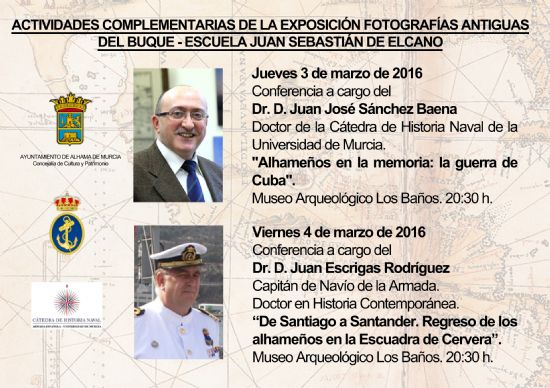 Conferencias complementarias a la exposicin de fotografas del Buque-Escuela Juan Sebastin Elcano
