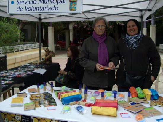 Cientos de personas se interesan por la accin social de las distintas agrupaciones de voluntarios de Alhama