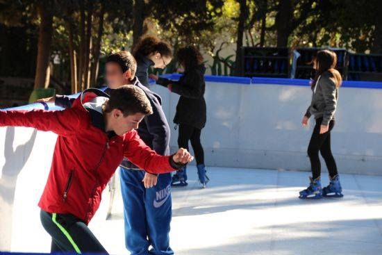 La pista de patinaje sobre hielo se podr disfrutar hasta el prximo 6 de enero
