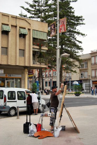 El Certamen de Pintura Rpida rene a artistas de toda Espaa