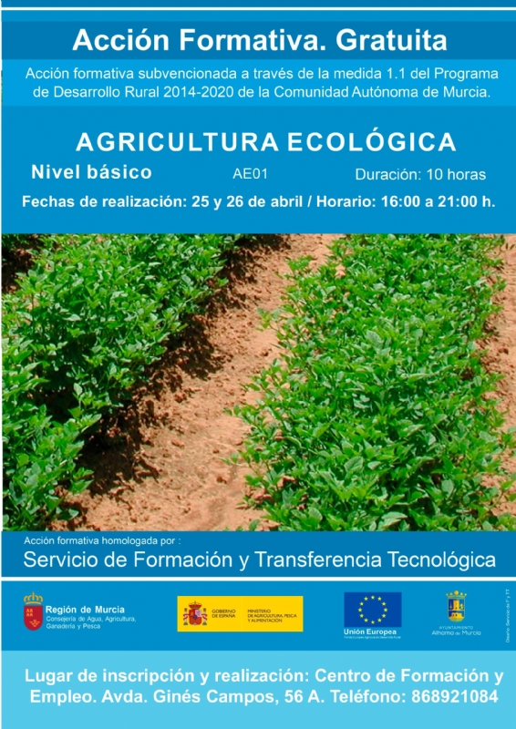 Nuevo curso de agricultura ecolgica del Centro de Formacin y Empleo