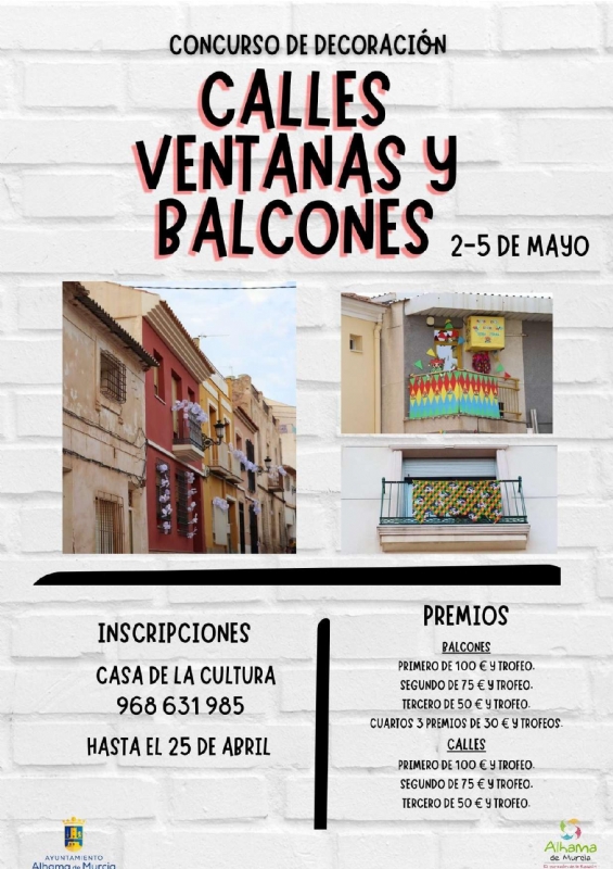 Bases de los concursos de Mayos, Cruces y de Decoracin de calles, ventanas y balcones