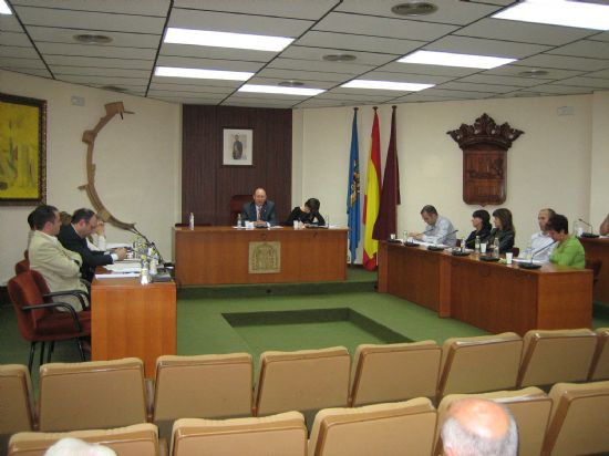 El Pleno aprueba la incorporacin de diez nuevos agentes de la Polica Local adhirindose al Plan de Seguridad Ciudadana de la Regin de Murcia