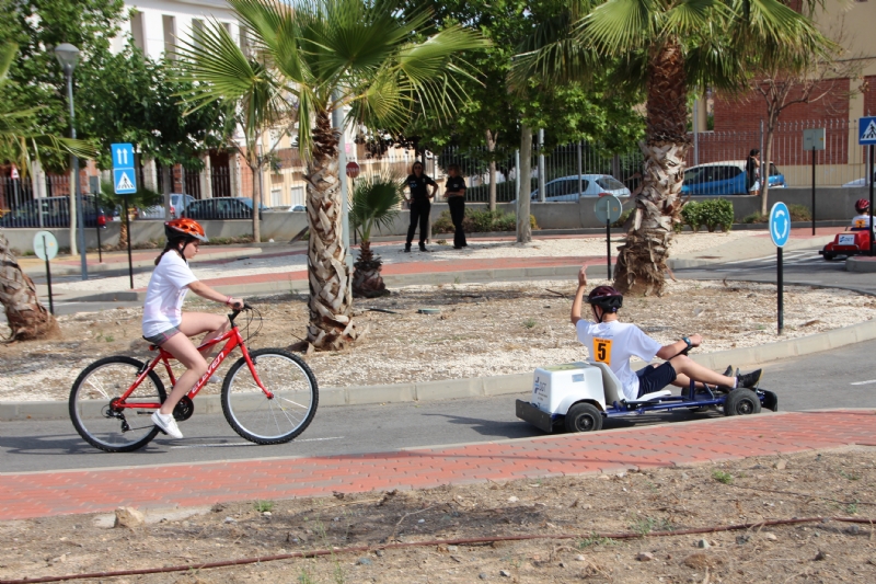 Ganadores del VII Concurso Local de Educación Vial (bici y kart)