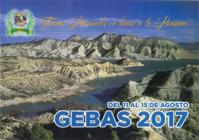 Fiestas de Gebas 2017. Del 11 al 15 de agosto