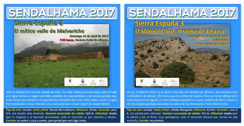 Se abre el plazo de inscripción para las nuevas rutas de Sendalhama