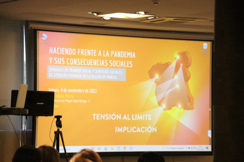 El COTS de la Regin de Murcia reconoce la labor de los Servicios Sociales de Alhama en la pandemia