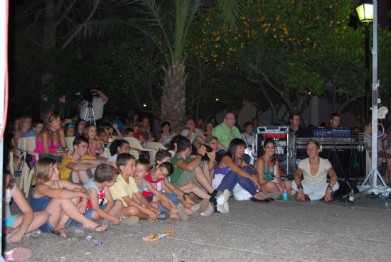 La Msica y el Teatro en los jardines han animado las noches de los mircoles de julio