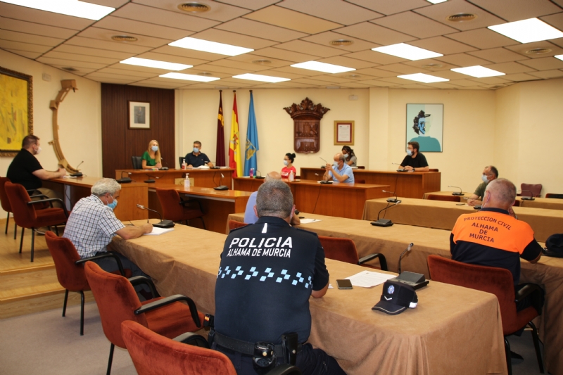 El CECOPAL decide mantener las medidas de prevención en Alhama 