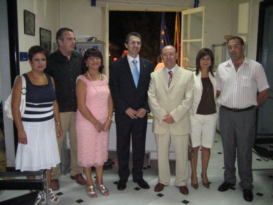 Pablo Blesa ofreció un pregón festivo para dar el inicio oficial a las Fiestas Patronales de Alhama 
