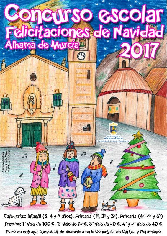 Bases del Concurso Escolar de Felicitaciones de Navidad 2017