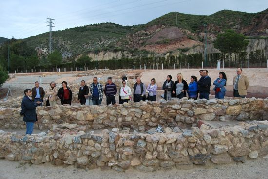 El Taller de Empleo visita el Parque Arqueolgico Los Cipreses de Lorca.