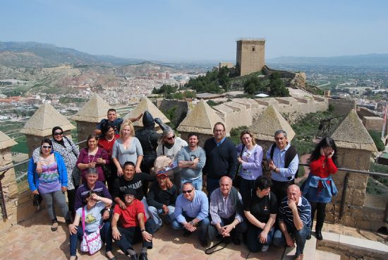 El Taller de Empleo visita el Parque Arqueolgico Los Cipreses de Lorca.