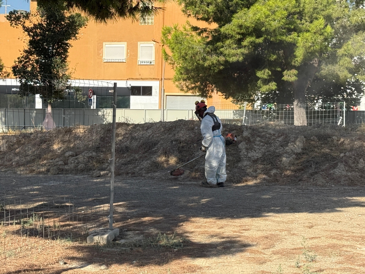 Comienzan las obras del parque de La Cubana, clave para la revitalización del casco urbano Comienzan las obras del parque de La Cubana, clave para la revitalización del casco urbano