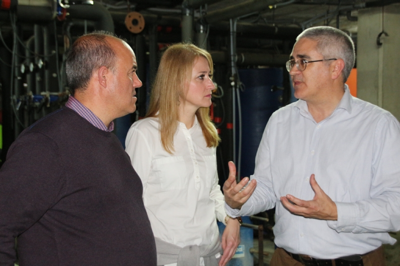 El Gobierno local se rene en Len con el consultor Antonio Freire para definir el nuevo centro termal de Alhama