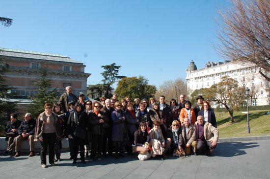 Los viajes de Cultura han llevado a 40 alhameos hasta el Museo de El Prado