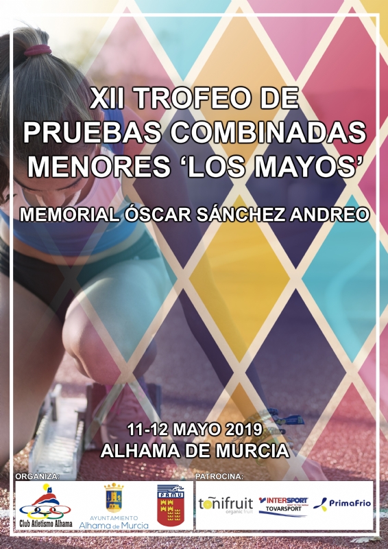 La pista de atletismo acoger el XII Trofeo Los Mayos y el XLI Campeonato de Espaa de pruebas combinadas por autonomas