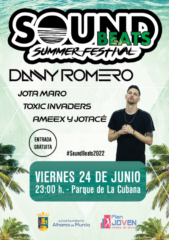 Danny Romero en el cartel del Sound Beats Summer Festival 2022
