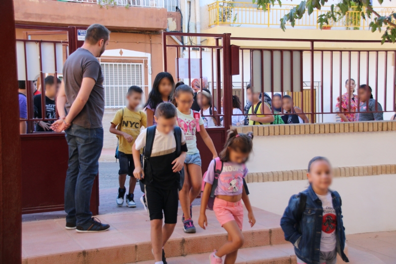 2.500 escolares inician el curso 2022-2023 en Alhama de Murcia