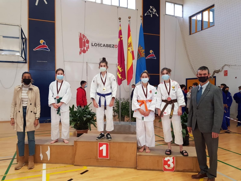 Seis medallas para Alhama en los XXII Juegos de Judo
