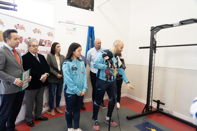 La Fundación Never Surrender contará con nuevo gimnasio en Alhama de Murcia gracias a la colaboración de  eLPOZO ALIMENTACIÓN y el Ayuntamiento de Alhama de Murcia 