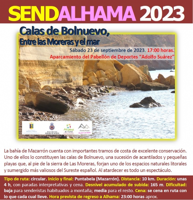 Abierto el plazo de inscripción para la ruta 6 de Sendalhama 2023