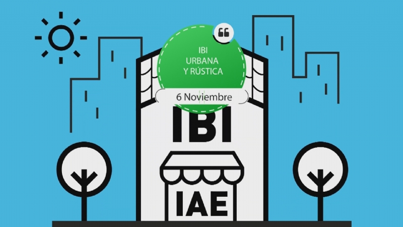 Hasta el 6 de noviembre permanecer abierto el periodo voluntario del cobro de IBI, IAE, vados y basura
