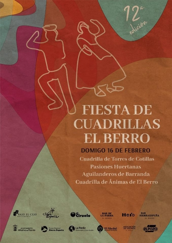 XII Encuentro de Cuadrillas de El Berro. Domingo 16 de febrero de 2020