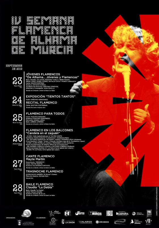 IV Semana Flamenca de Alhama de Murcia. Del 23 al 28 de septiembre