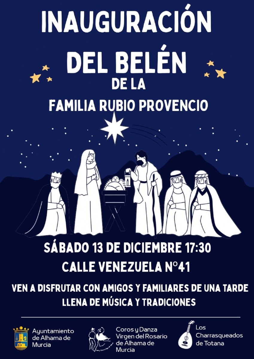 El Belén de la Familia Rubio Provencio se convierte en punto de encuentro navideño