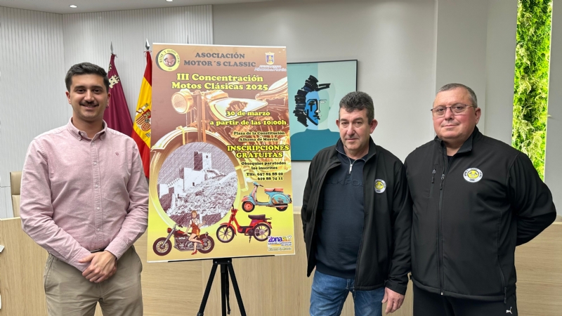 III Concentracin de Motos Clsicas 2025 en Alhama de Murcia