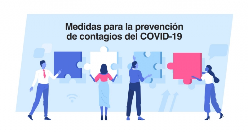 Medidas para la prevencin de contagios de Covid-19 en los centros de trabajo