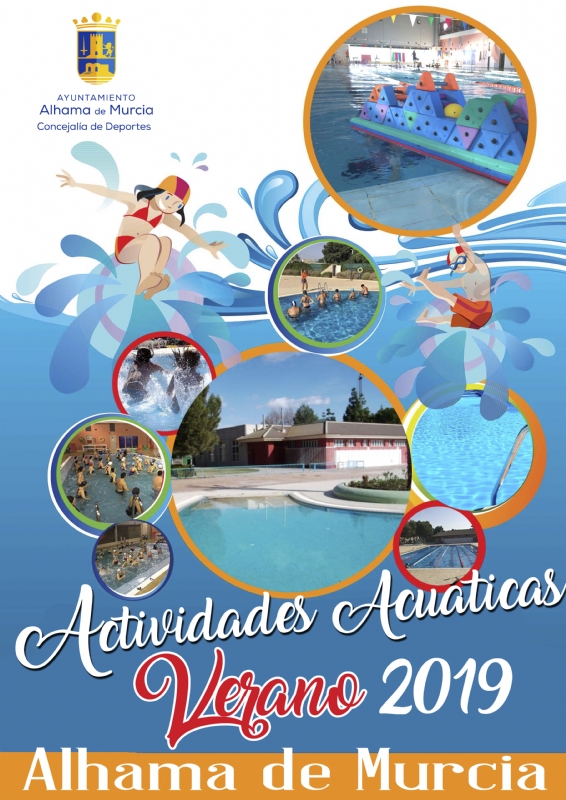 Programa de actividades acuáticas para este verano 2019