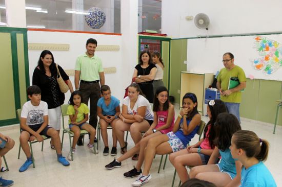 Los alumnos del Taller de Dinamizacin Social disfrutan aprendiendo durante julio y agosto 