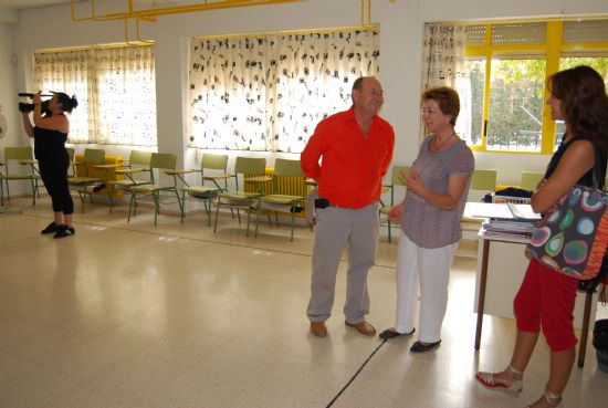 El Ayuntamiento repara los centros escolares durante el verano