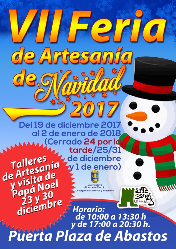 Feria de artesana de Navidad y Mercadillo Navideo