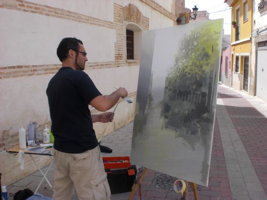Alhama acoge el VI Certamen de Pintura Rpida al aire libre 