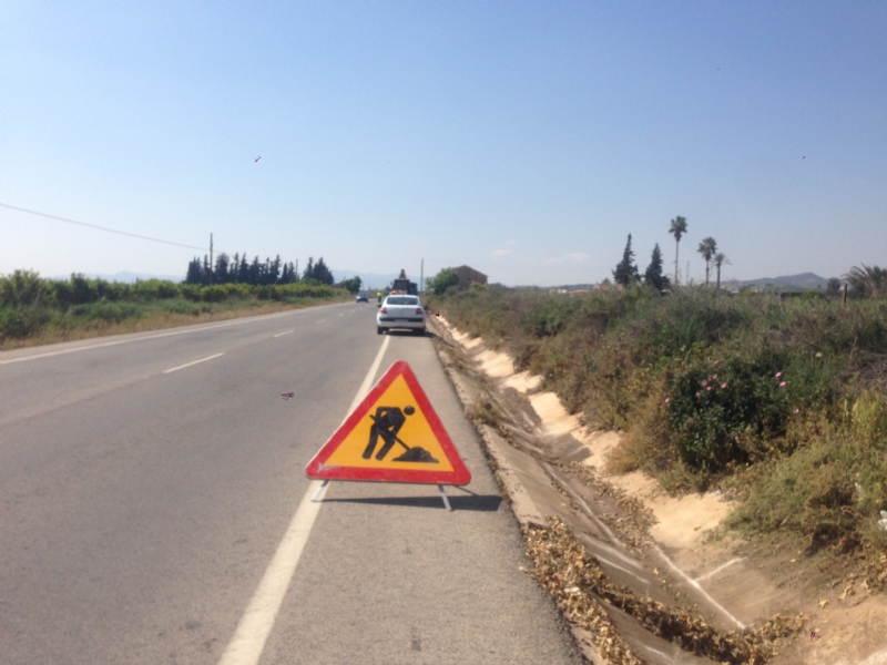 Nuevas mejoras en caminos y carreteras de Alhama