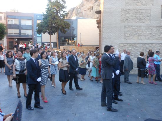 La procesión del Corpus cuenta con la presencia del Consejero de Universidades, Empresa e Investigación 