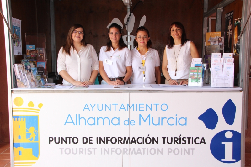 La concejalía de Turismo abre un punto de información este verano en Condado de Alhama