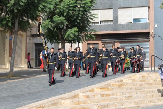 La Guardia Civil protagoniza un emotivo homenaje a la Bandera espaola el Da de la Hispanidad 