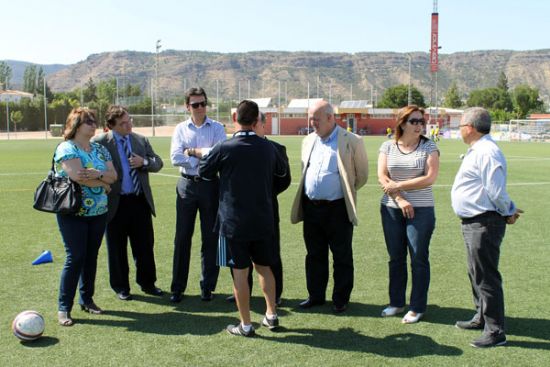Pardeza clausura la escuela de ftbol del Real Madrid que tiene lugar en Alhama en virtud de un acuerdo entre el Ayuntamiento y las fundaciones de trabajadores de ElPozo y del equipo de ftbol 