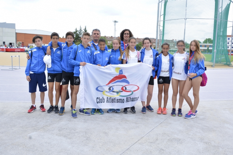El Club Atletismo Alhama, presente en el Campeonato de Espaa Infantil al Aire Libre