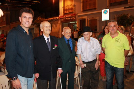 El Barrio de los Dolores homenajea a Antonio Nez y Juan Bautista Cern, alcaldes de Alhama de Murcia en la dcada de los 60 