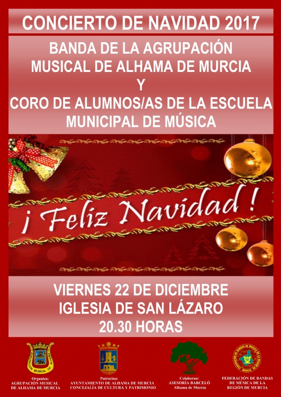 Concierto de Navidad de la Agrupacin Musical de Alhama de Murcia